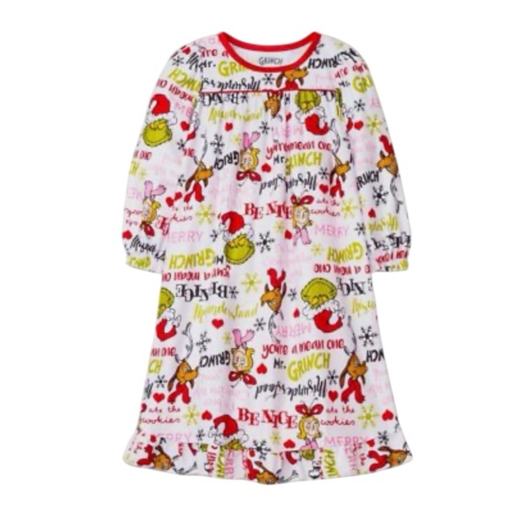 Komar Kids Dr. Seuss The Grinch Girls Nightgown